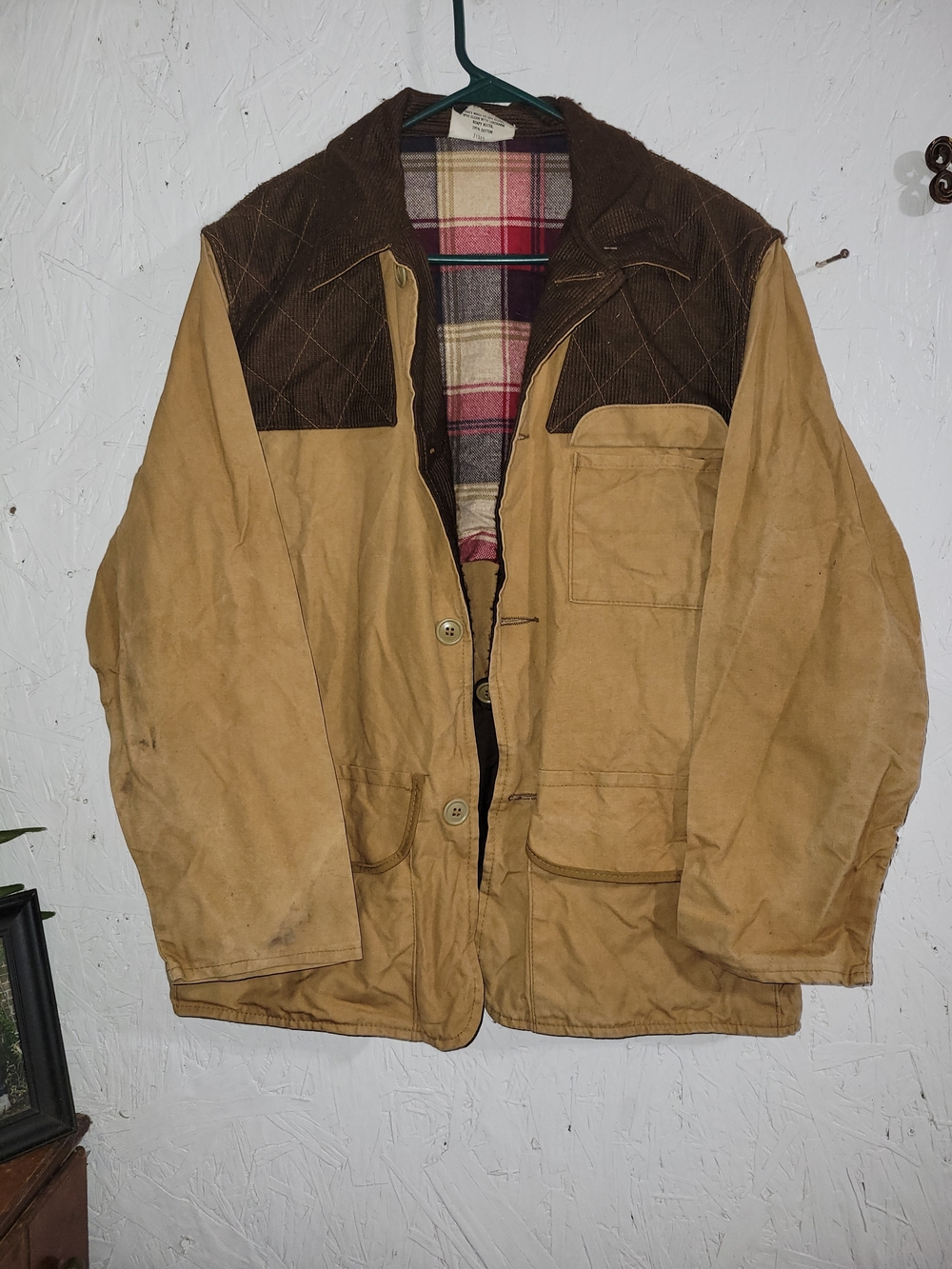 1970s Dallas-era Red Head canvas hunting jacket